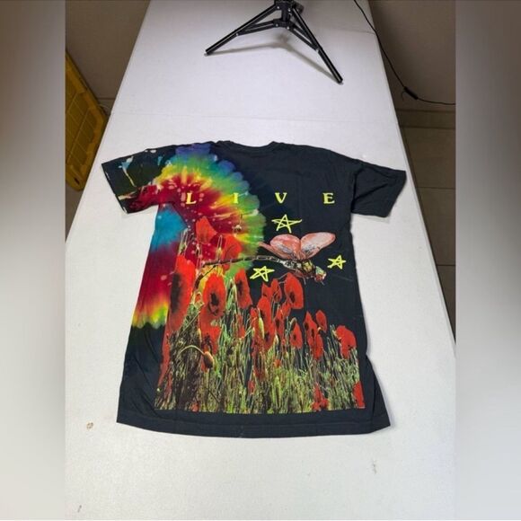 New travis scott astroworld Euro exclusive tie dye shirt Sz S - Picture 9 of 9